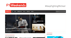 Desktop Screenshot of f1weekends.com